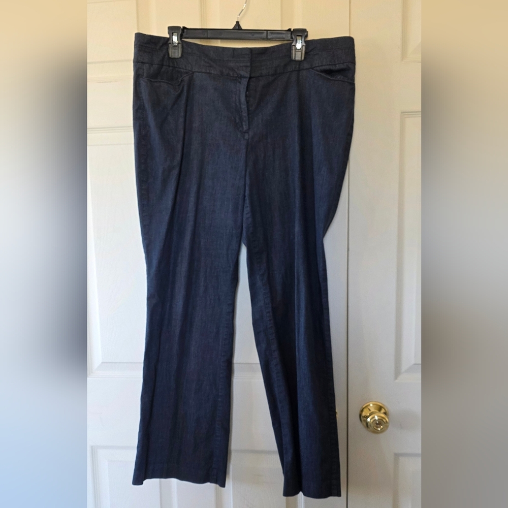 LOFT Indigo Denim Trousers